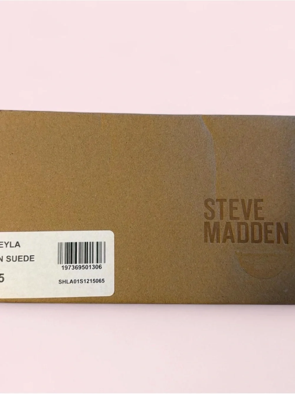 Steve Madden Tan loafers with silver chain